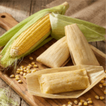 Envueltos de maiz dulce y queso